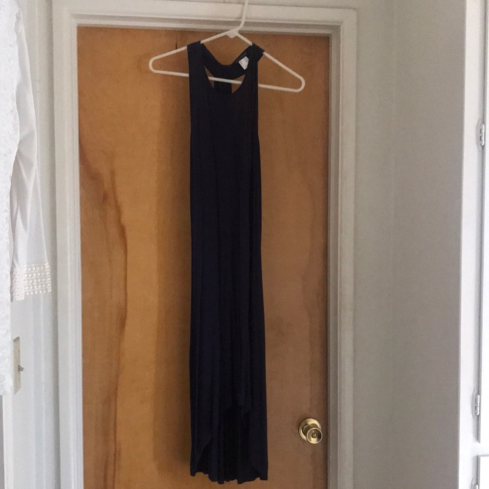 Venus Long tank dress -Navy